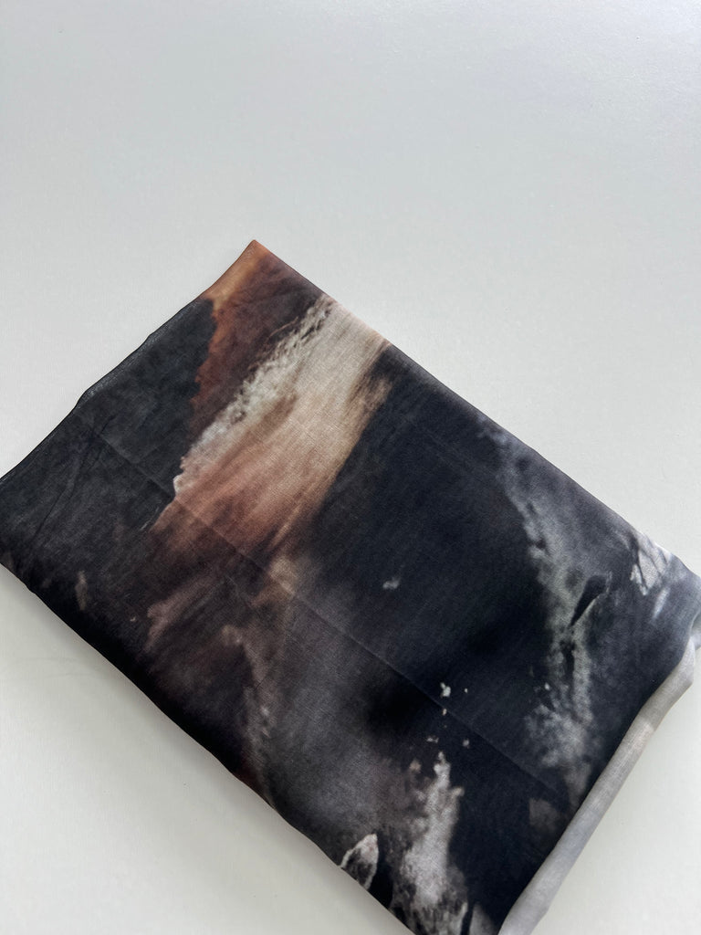 Watercolour Print Modal Long Hijab