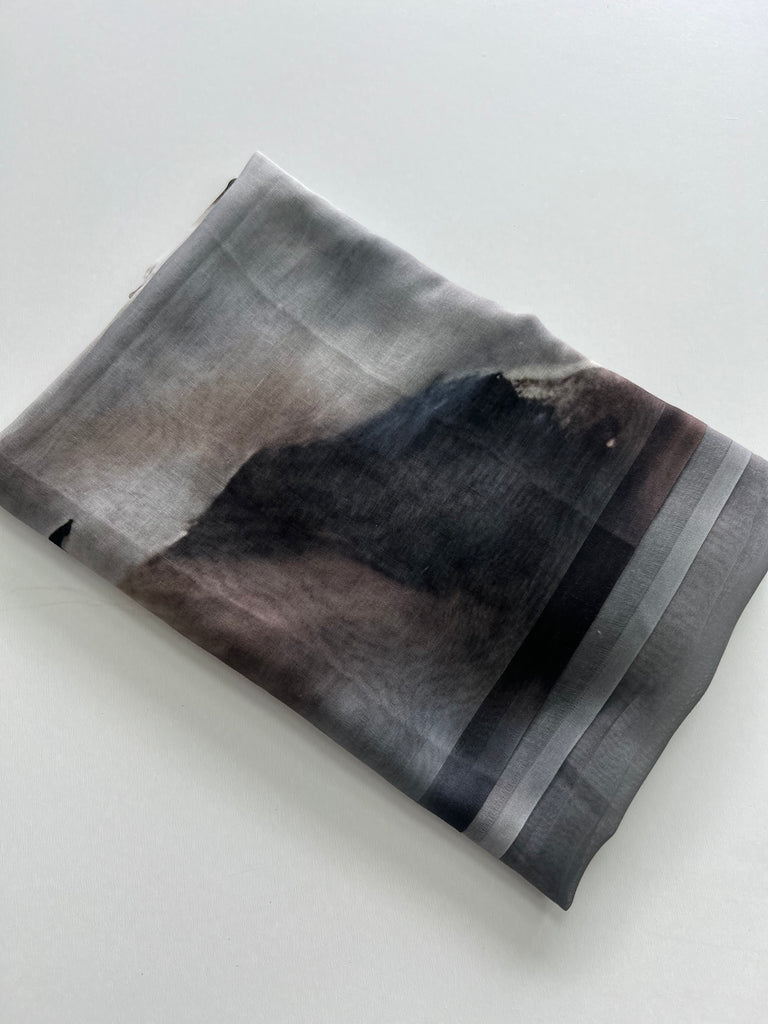 Watercolour Print Modal Long Hijab