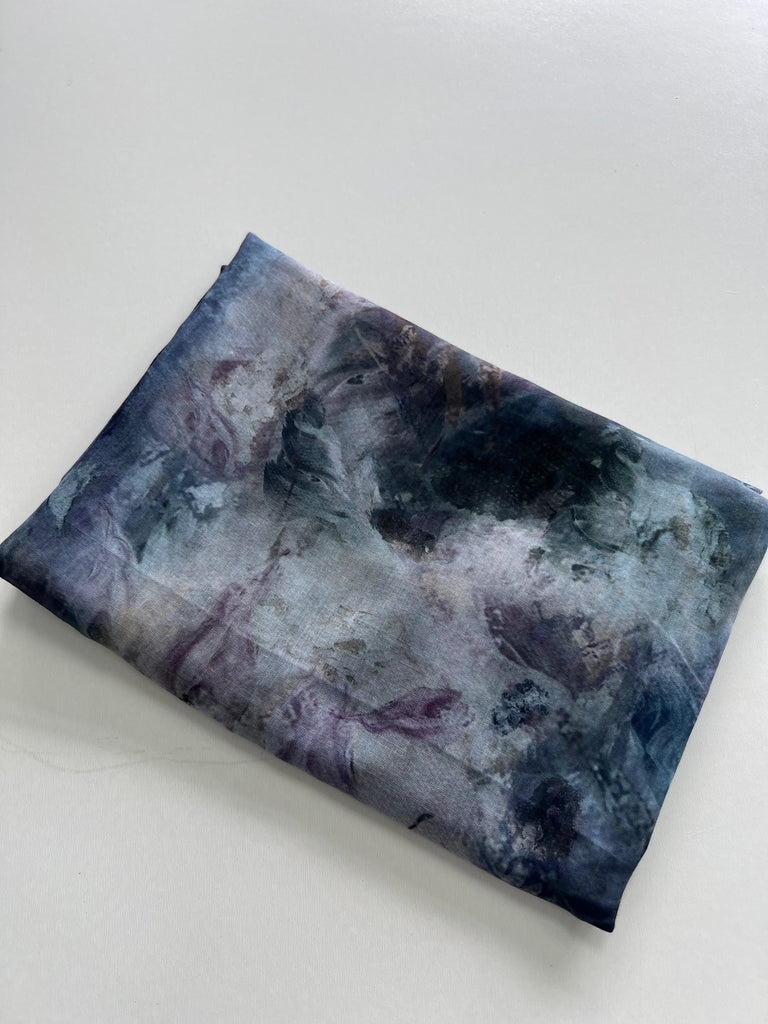 Watercolour Print Modal Long Hijab