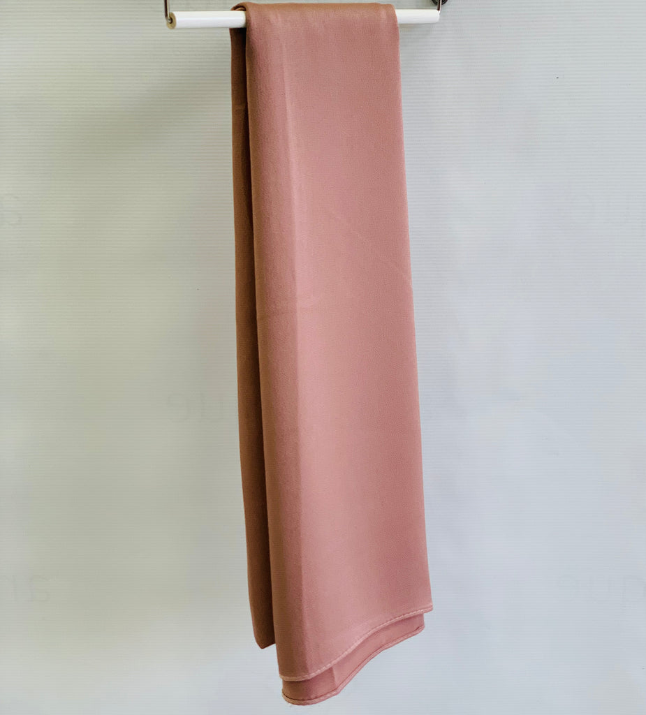 Grain Satin Long Hijab