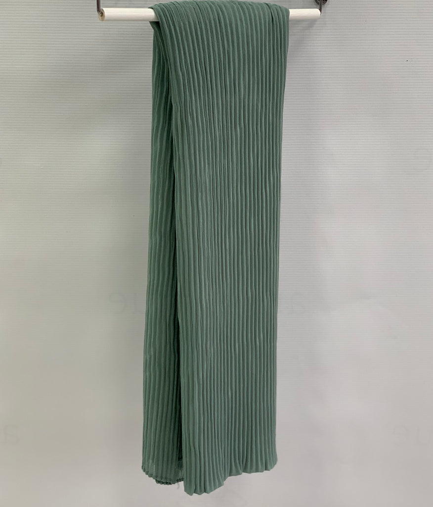Pleated Chiffon Hijab