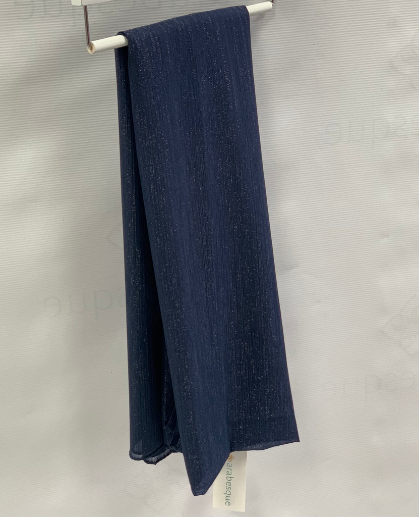 Fine Line Glitter Chiffon  Hijab