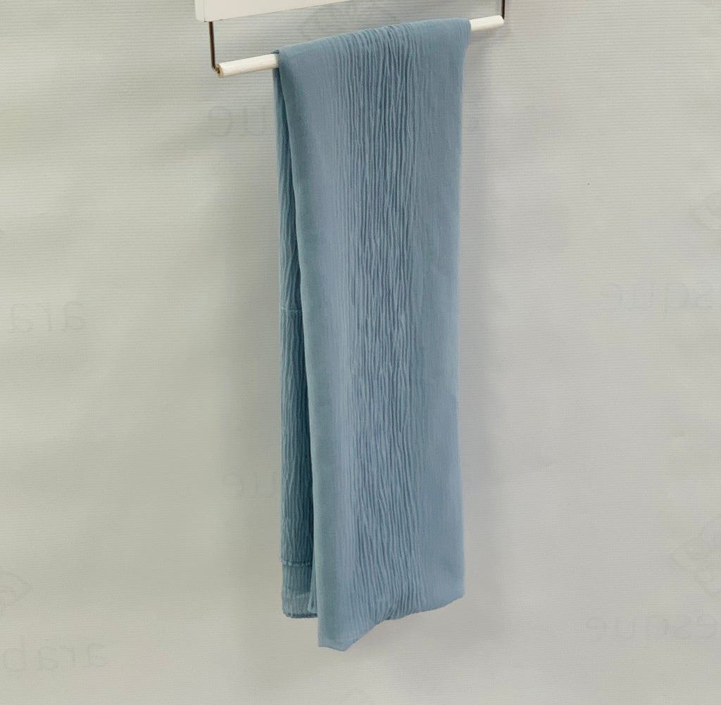 Crinkle Chiffon Long hijab