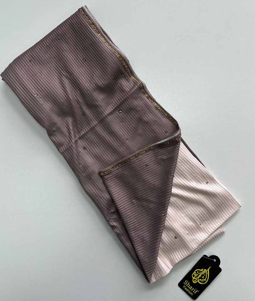 Sharif Ombre Spotted Diamante Long Jersey Hijab