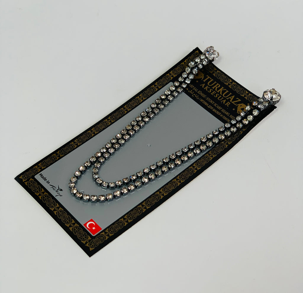 Luxury Crystal Hijab pin Accessory - Pattern  2