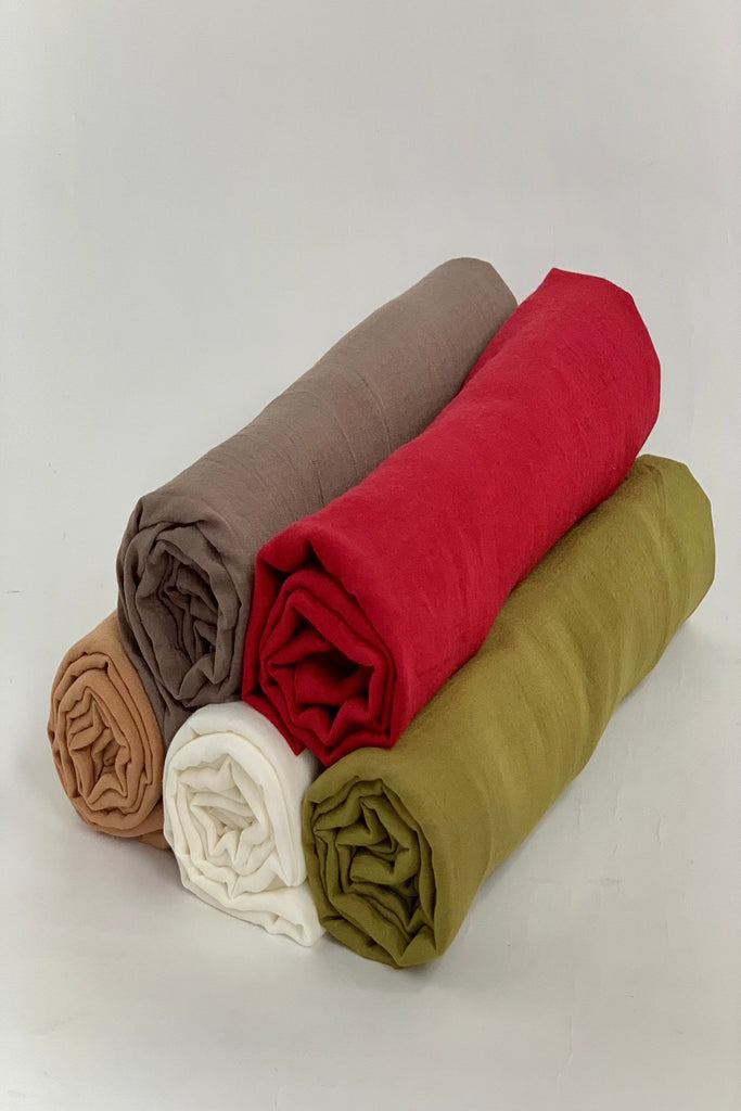 Plain Soft Cotton Turkish Long hijab