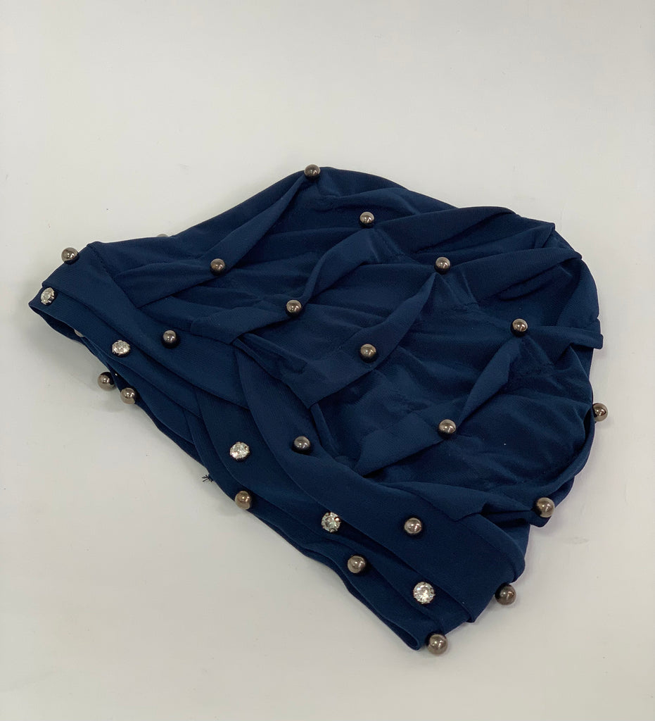 Beaded Pearly Turban