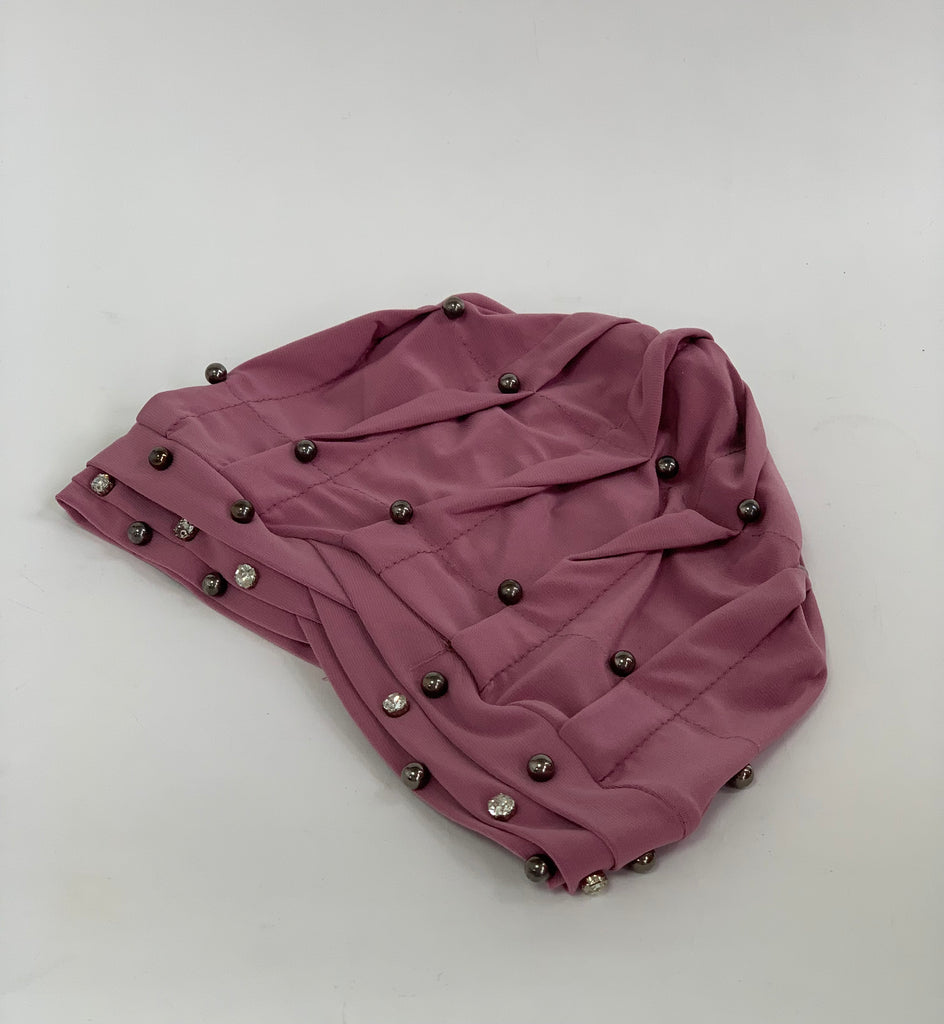 Beaded Pearly Turban