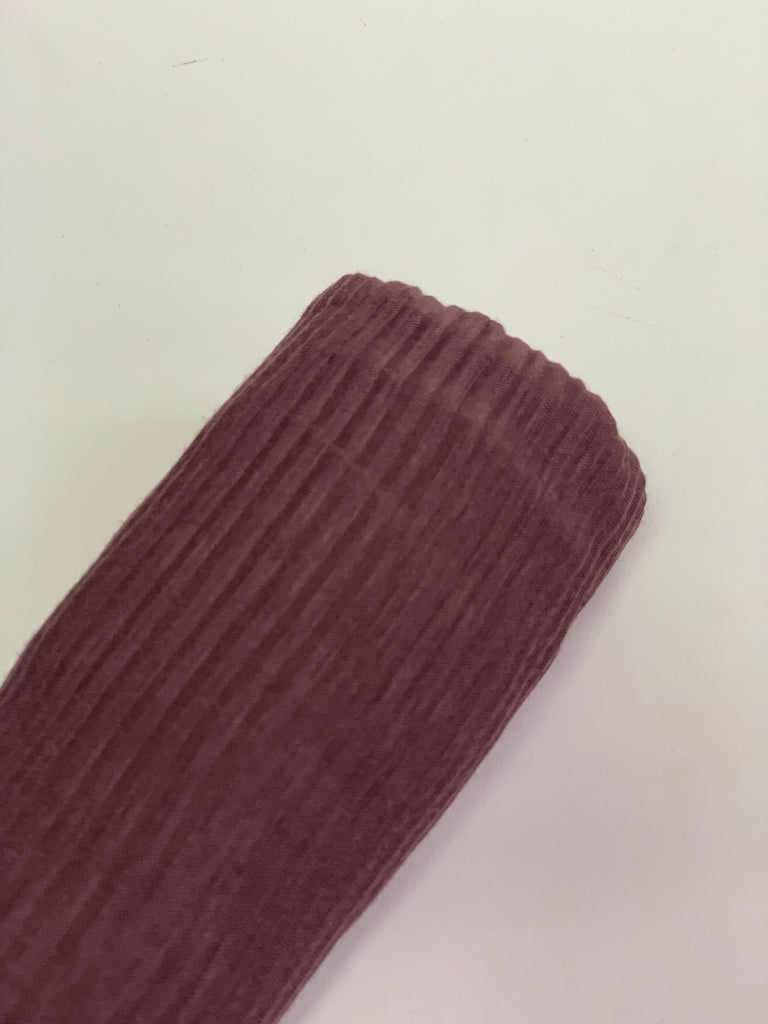 All in-one Burden Ribbed Pleated Long Hijab