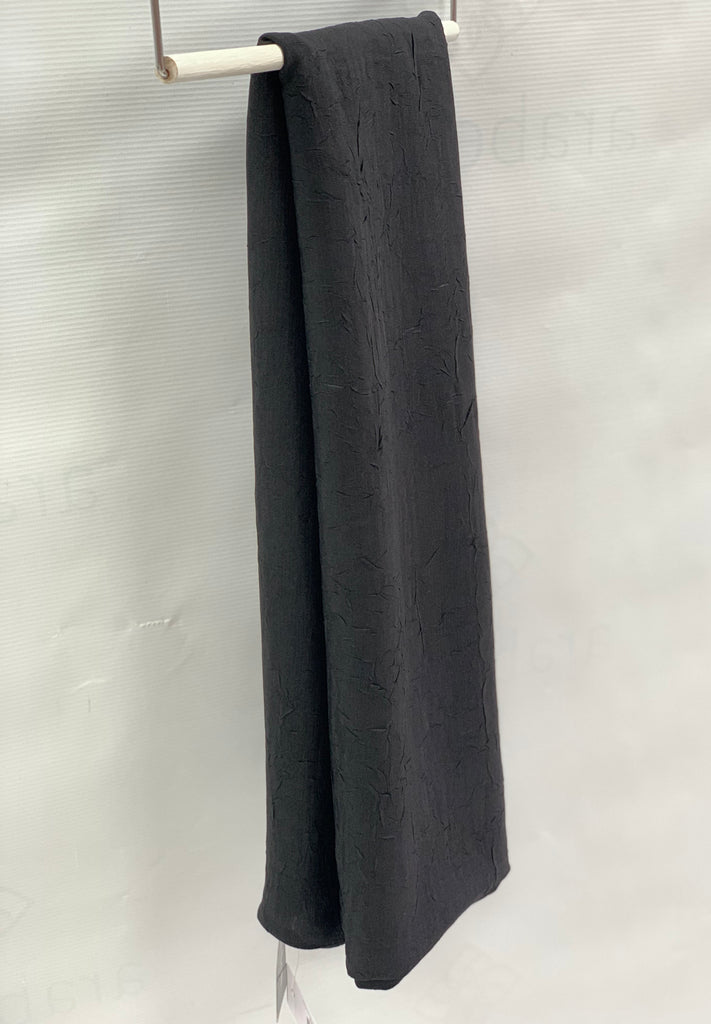 Premium Burden Bambu Creased  Long Hijab