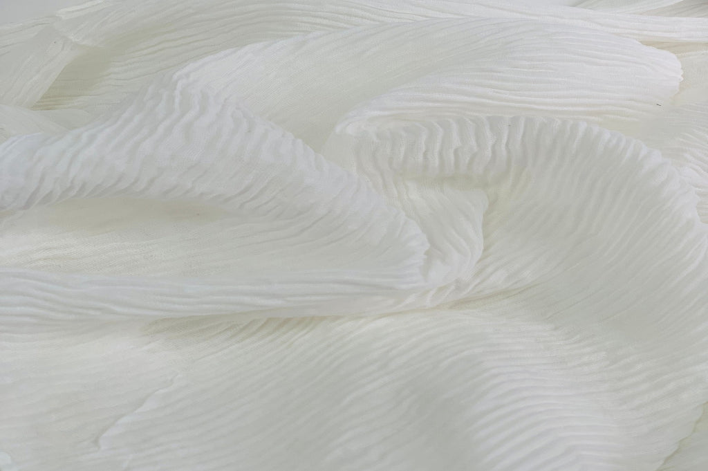 Creased Viscose/Cotton Blend Hijab