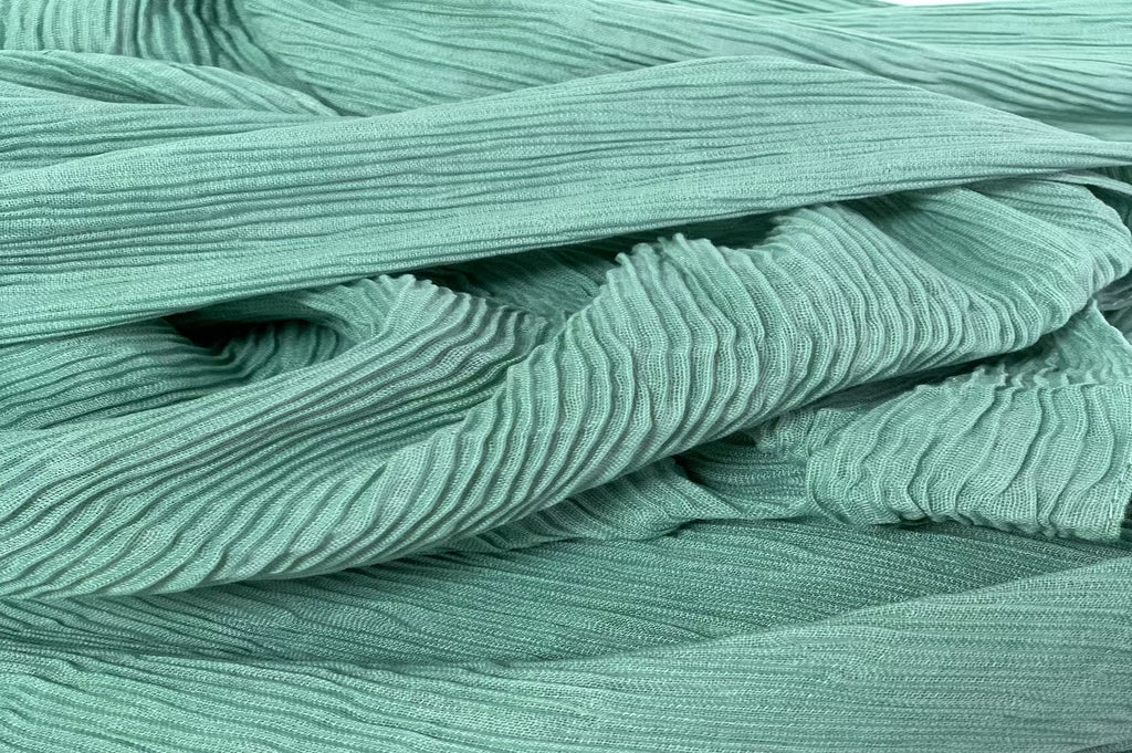 Creased Viscose/Cotton Blend Hijab