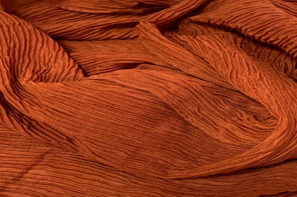 Creased Viscose/Cotton Blend Hijab