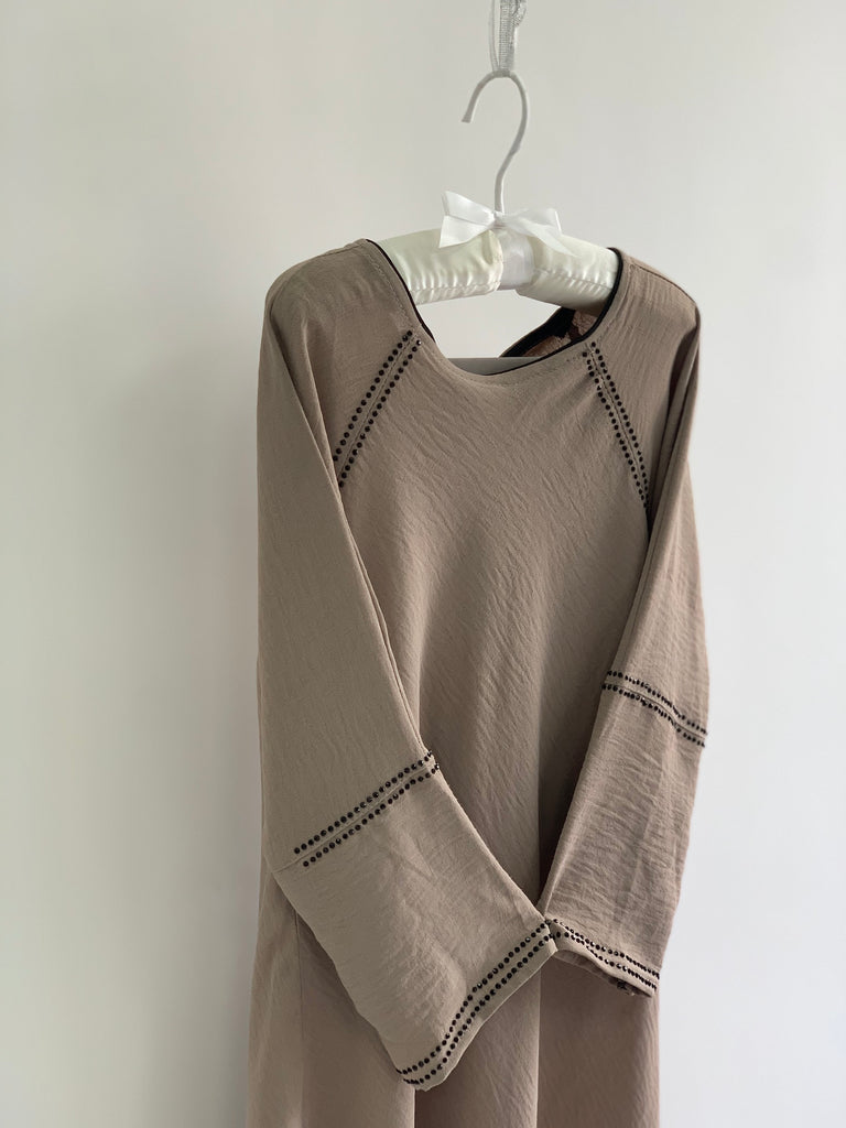 Umbrella Beige Children Abaya