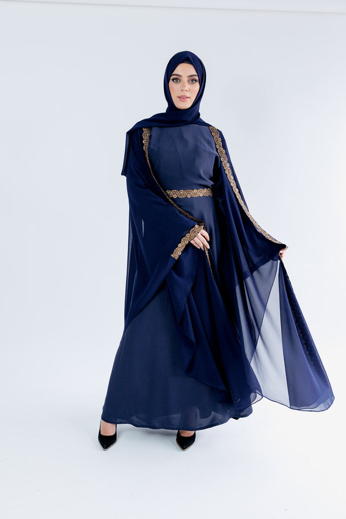 Lace Work Abayas