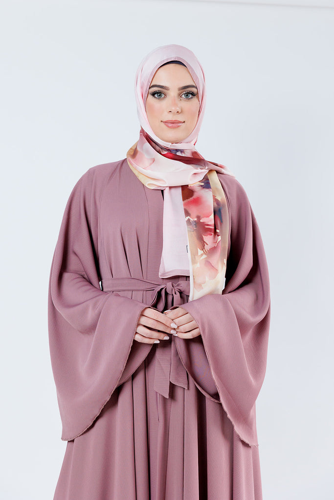 Plain Open Abaya