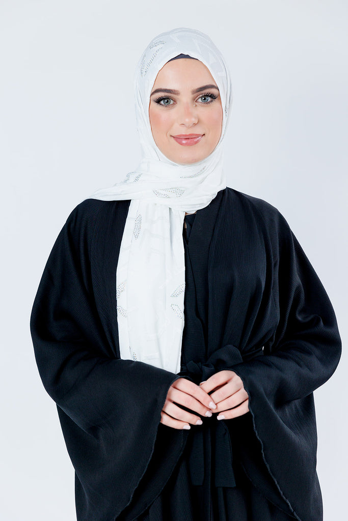 Plain Open Abaya