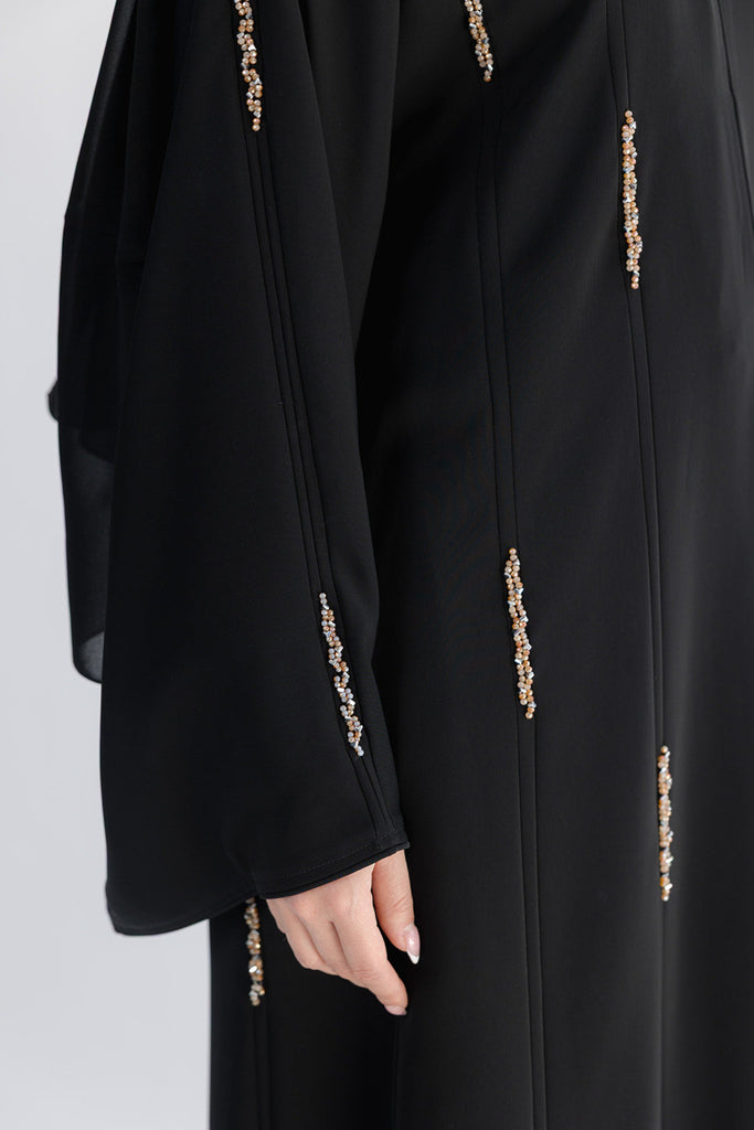 Threaded Beads Abayas
