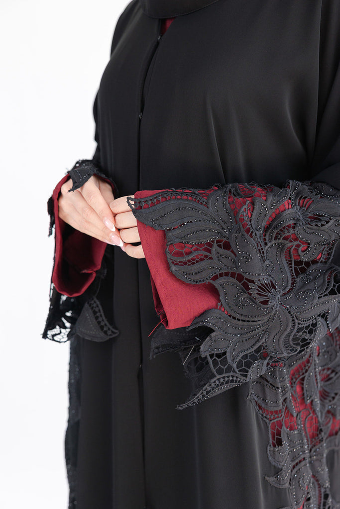 Lace Work Abayas
