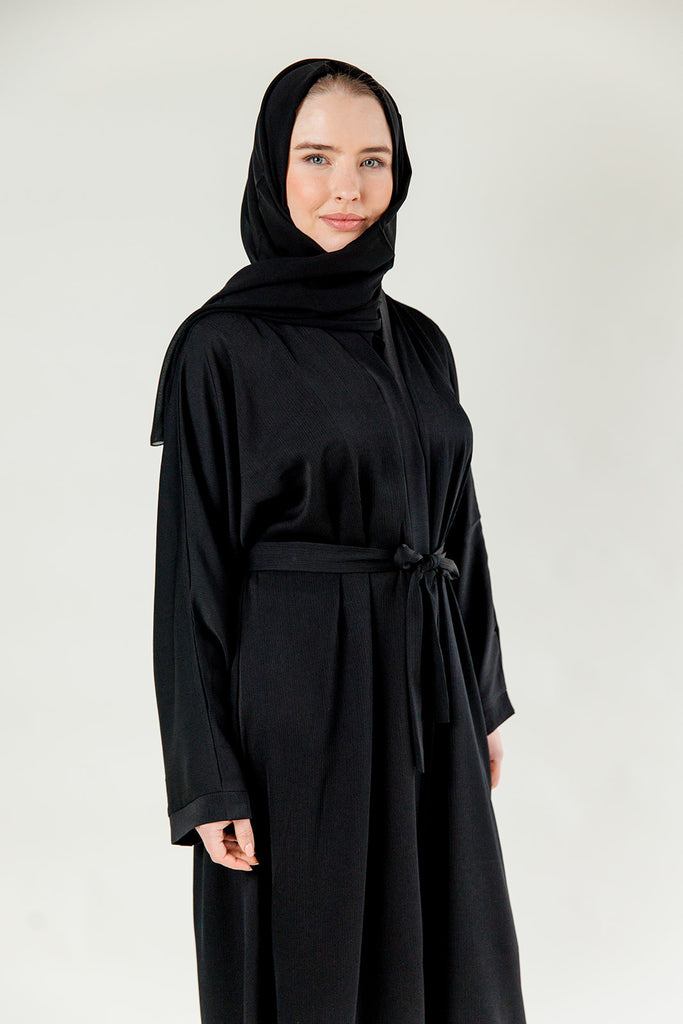 Plain Open Abaya