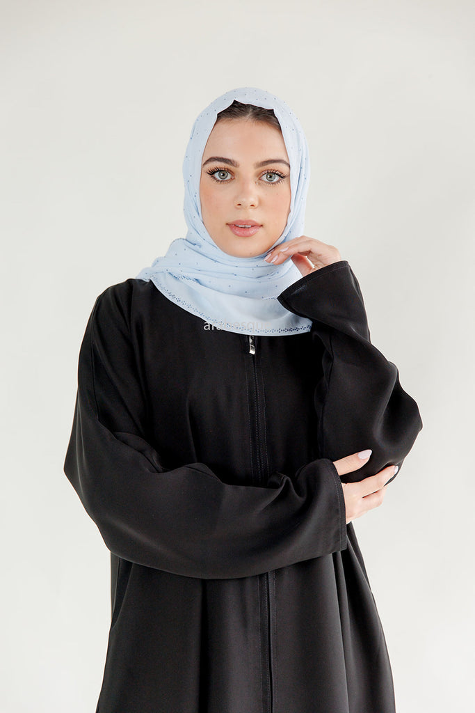 Plain Open Abaya
