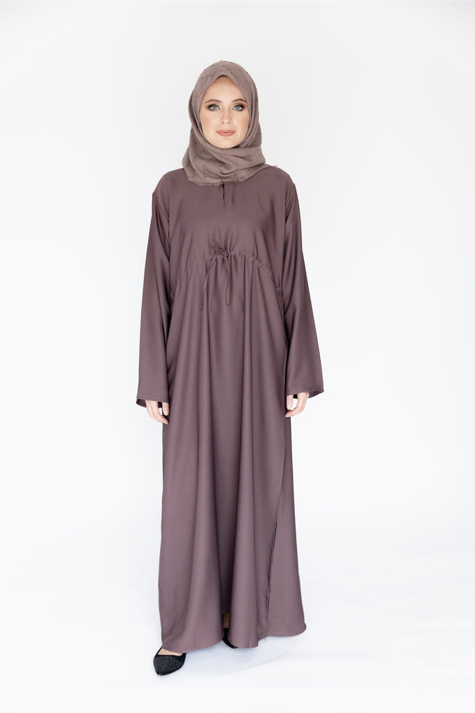 Plain Abayas with simple details