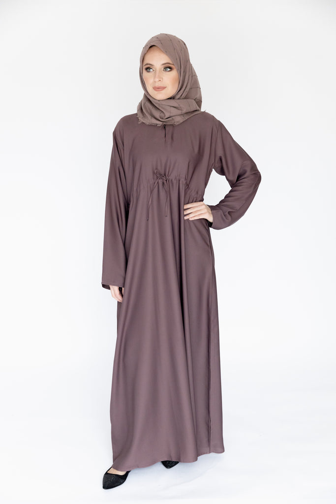 Plain Abayas with simple details