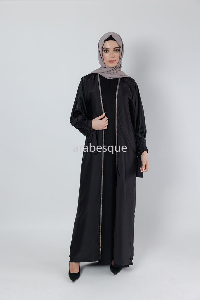 Dual Open/Closed and 2 Pieces Abayas