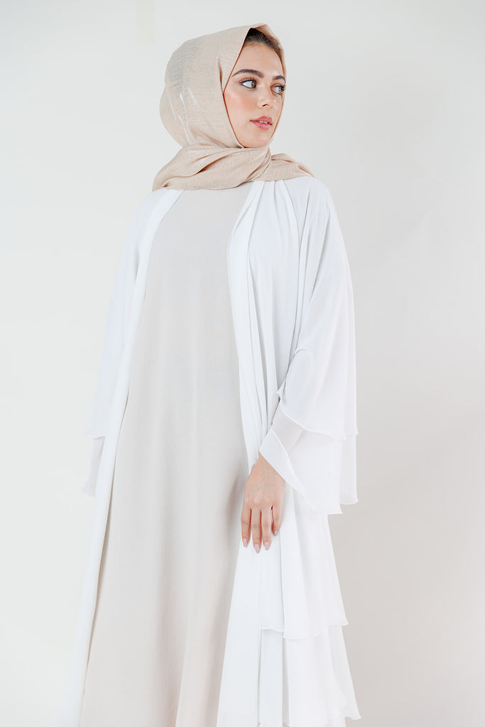 Plain Open Abaya