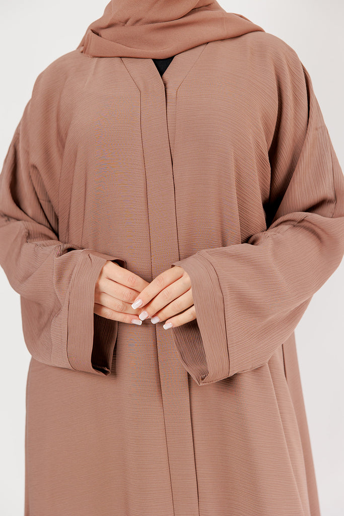 Plain Open Abaya