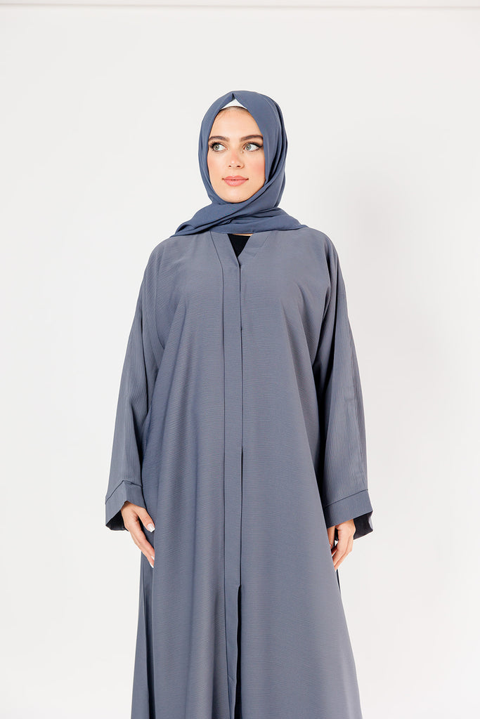 Plain Open Abaya