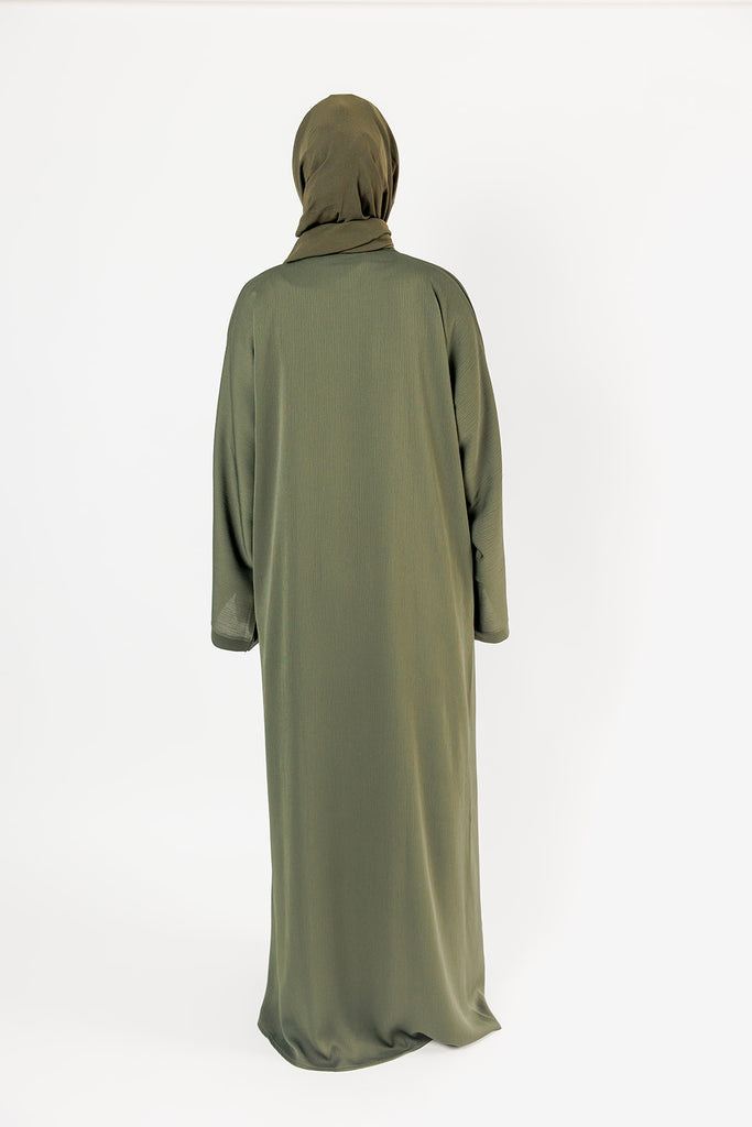 Plain Open Abaya