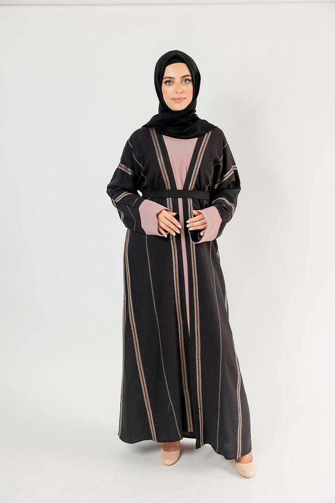 Dual Open/Closed and 2 Pieces Abayas