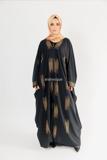 Farida Black Abaya