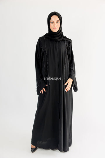 Taj  Black Abaya