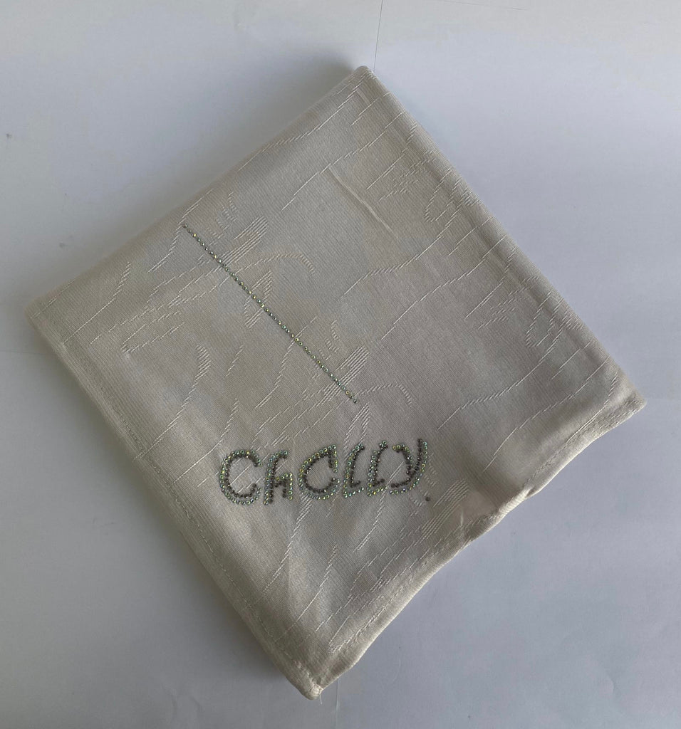 Chally Diamante Jersey Hijab Pattern 4