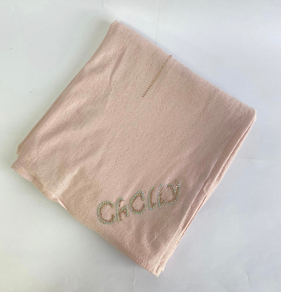 Chally Diamante Jersey Hijab Pattern 4