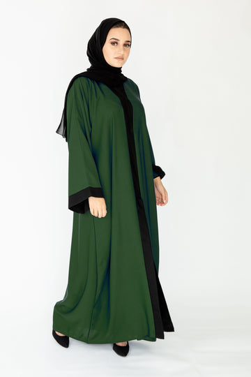 Zara Green Abaya