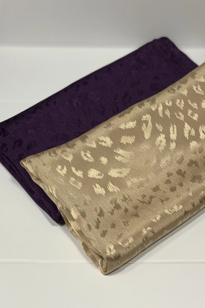 Premium Karaca 110cm Square Jaguar Print Hijab