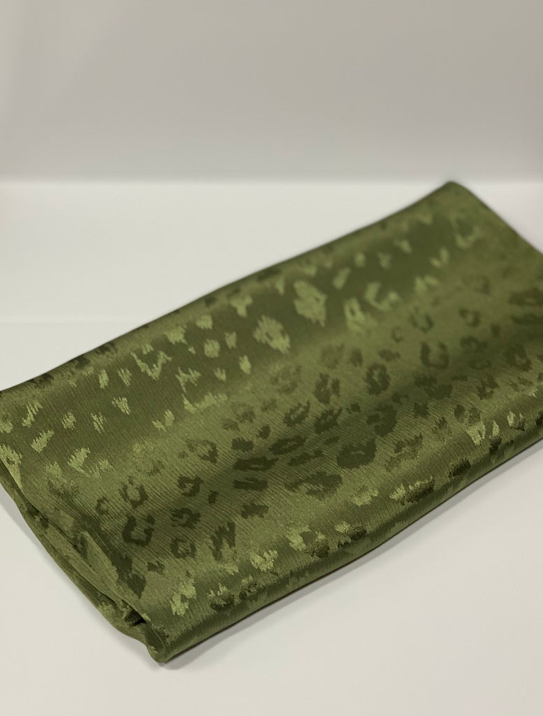 Premium Karaca 110cm Square Jaguar Print Hijab