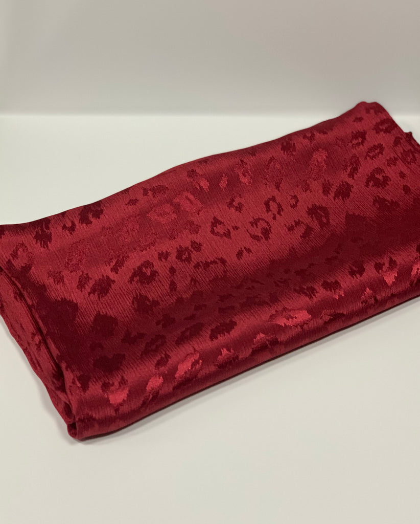 Premium Karaca 110cm Square Jaguar Print Hijab