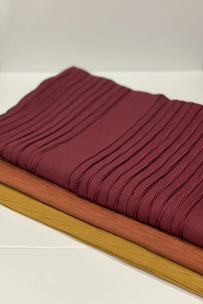 Turkish Crimped Long Hijab