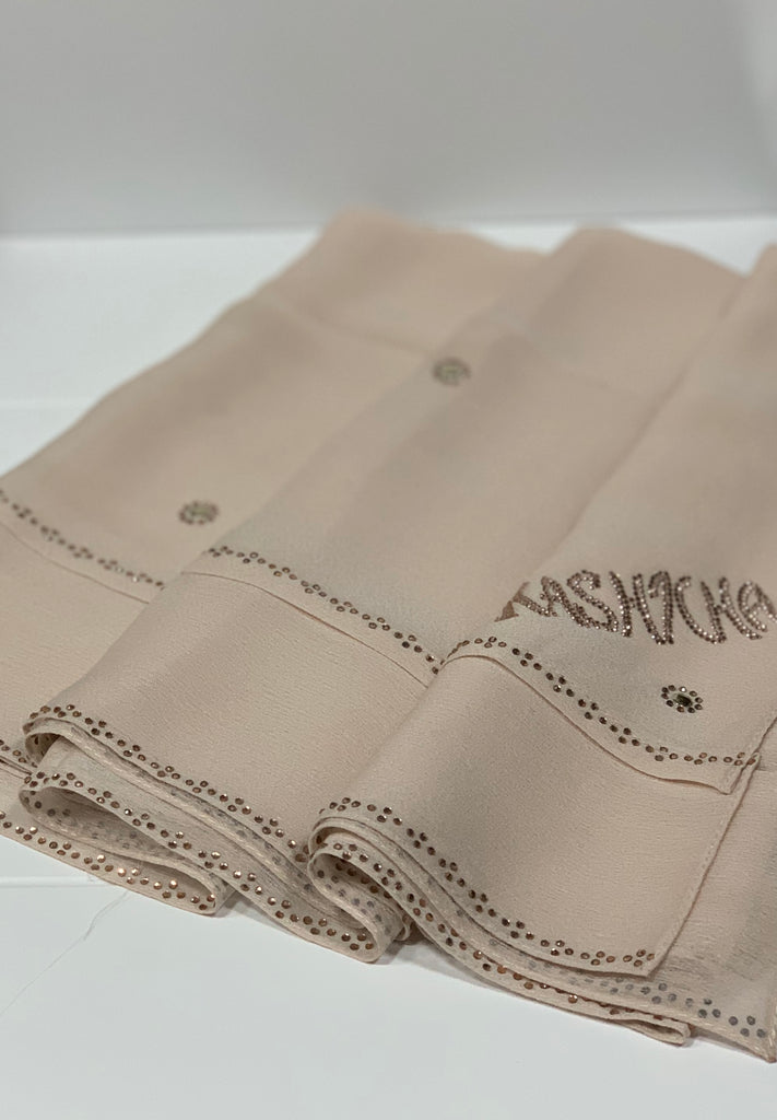 Kashkha Stone work Hijab