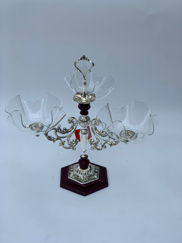 Decorative Serving Vase with three bowls