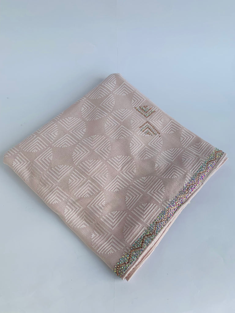 Chally Diamante Jersey Hijab Pattern 6