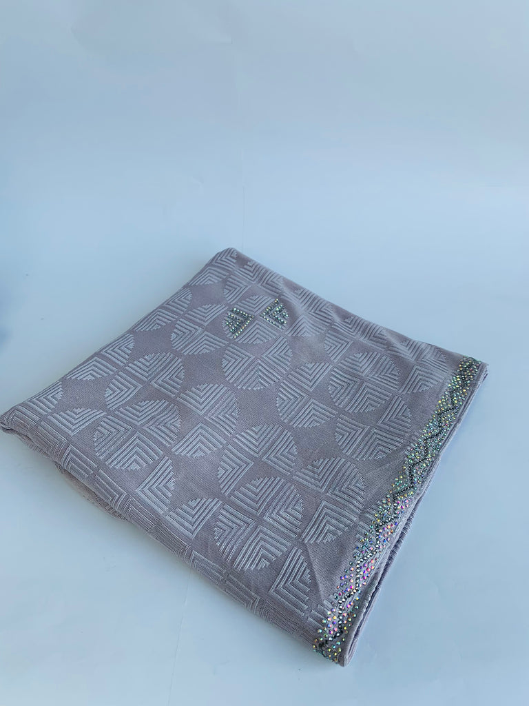 Chally Diamante Jersey Hijab Pattern 6