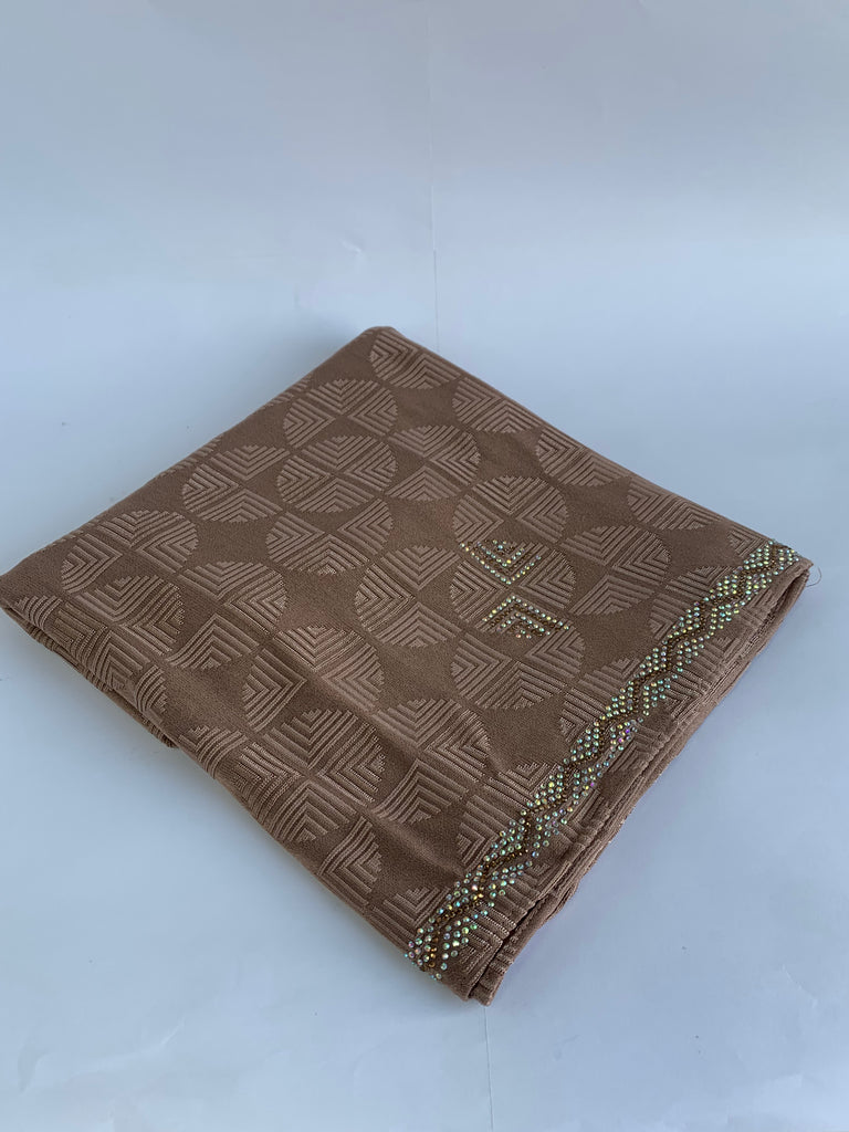 Chally Diamante Jersey Hijab Pattern 6