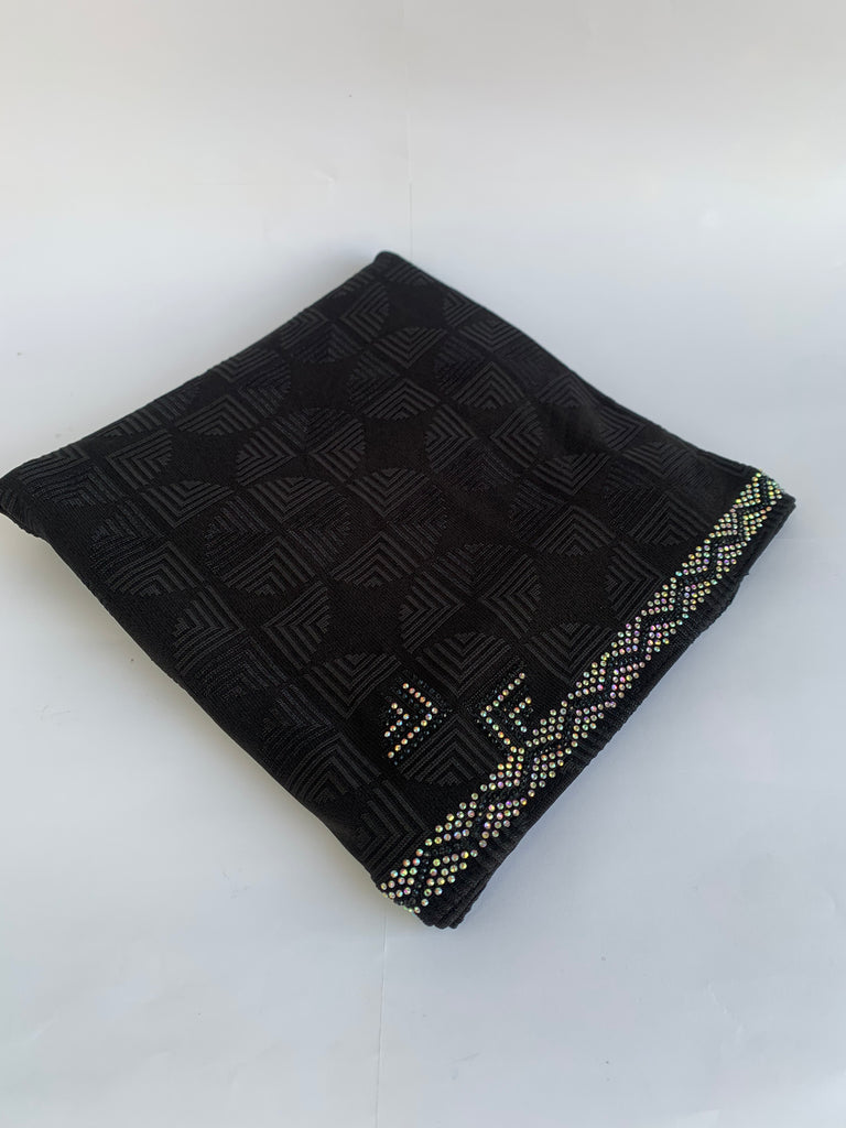 Chally Diamante Jersey Hijab Pattern 6