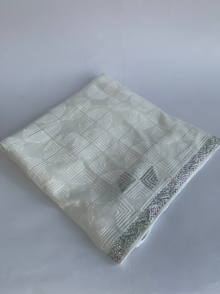 Chally Diamante Jersey Hijab Pattern 6