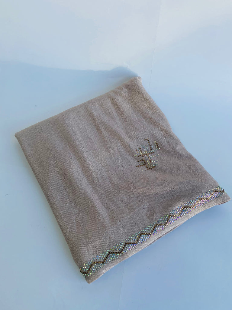 Chally Diamante Jersey Hijab Pattern 3